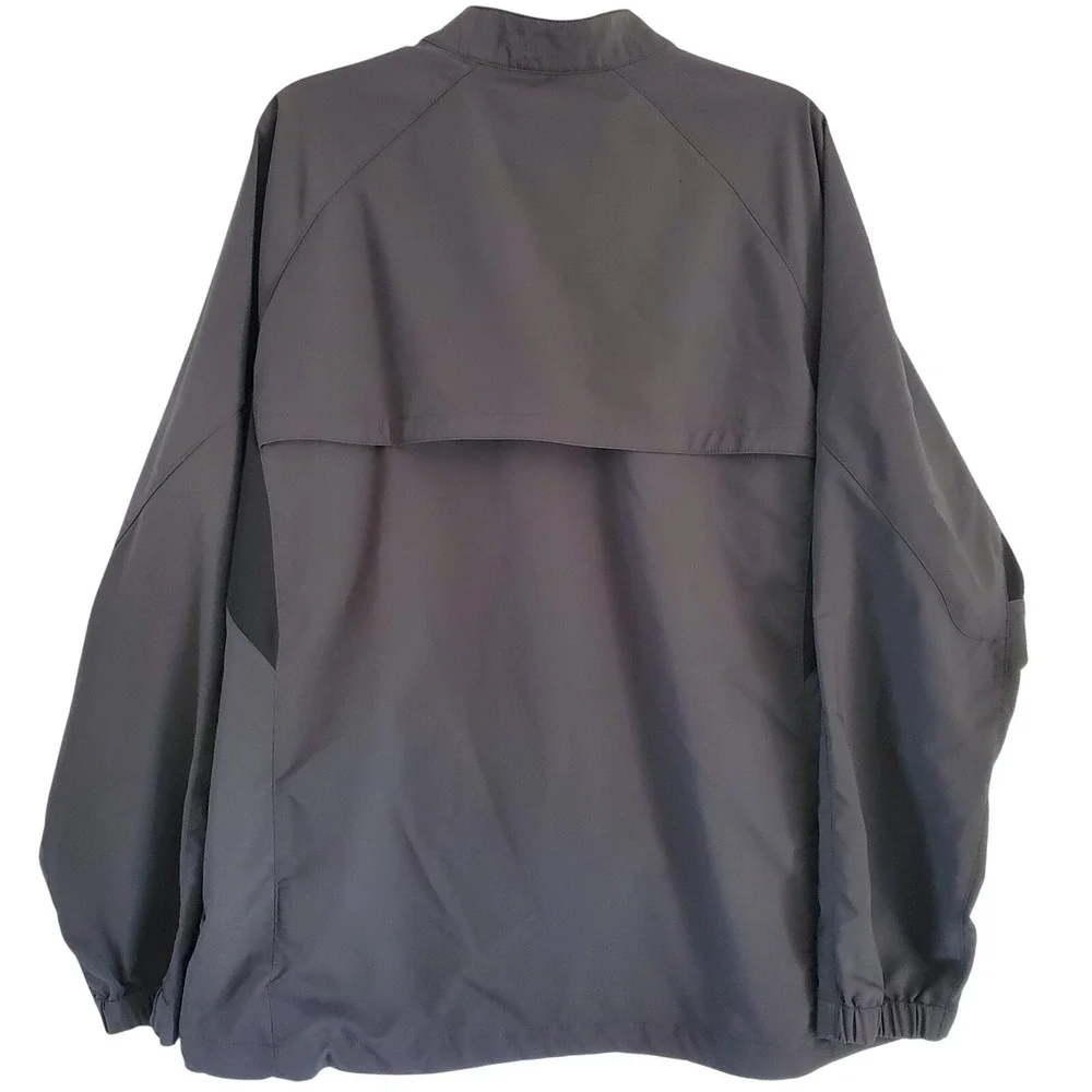 Nike Jacket Mens Large Team Shield Performance Track‎ Active Vented 578555 Gray